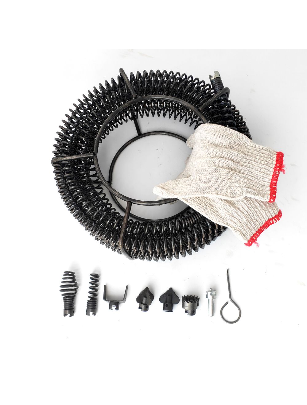 12M 24M 2.5M Spiral Electrical Drill Drain Snake Pipe Pipeline Sewer Cleaner