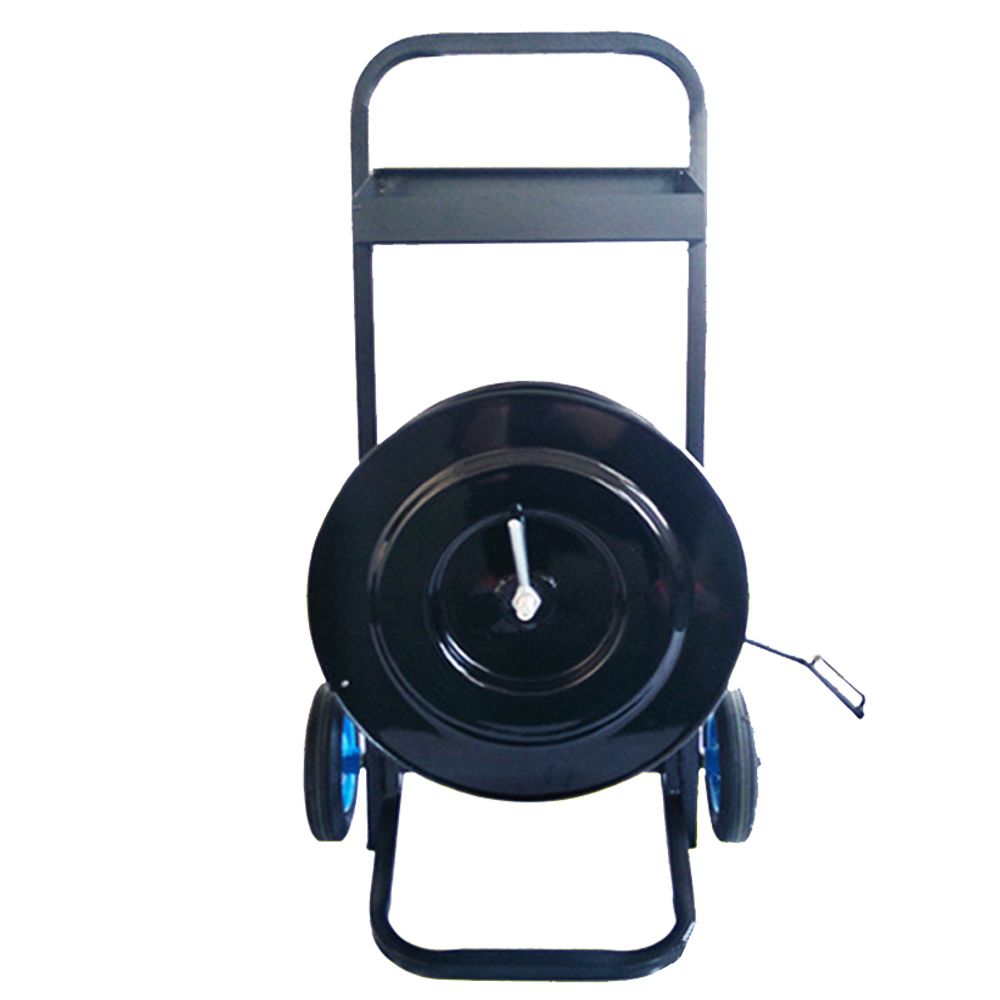 trolley strap dispenser for pet strap roll